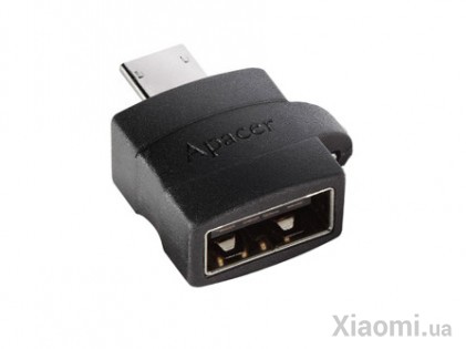 Переходник Xiaomi Apacer Adapter OTG A610 Black RP