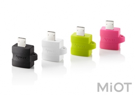 Перехідник Xiaomi Apacer Adapter OTG A610 White RP
