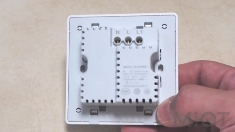 Розумний вимикач Xiaomi Aqara Smart Light Switch ZigBee Version (2 кнопки) N