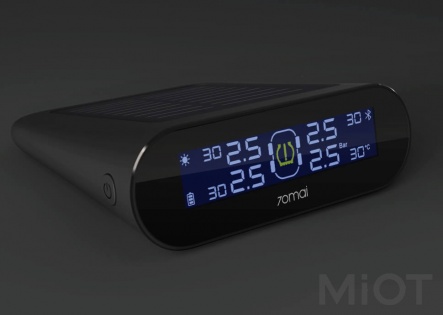 Автомобільний датчик тиску в шинах Xiaomi 70Mai Black Midrive T01