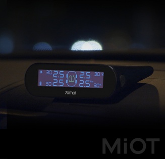 Автомобільний датчик тиску в шинах Xiaomi 70Mai Black Midrive T01