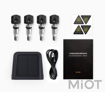 Автомобільний датчик тиску в шинах Xiaomi 70Mai Black Midrive T01