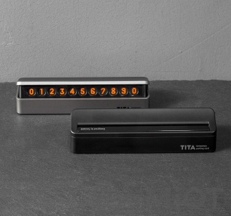 Тимчасова карта парковки Xiaomi BCASE TITA Temporary Parking Card Silver