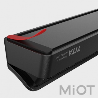 Тимчасова карта парковки Xiaomi BCASE TITA Temporary Parking Card Silver