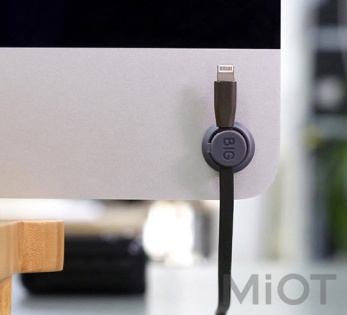 Тримач для дротів Xiaomi BCASE TUP2 Magnetic Cable Clip Dark Brown (YP3006721-DB)