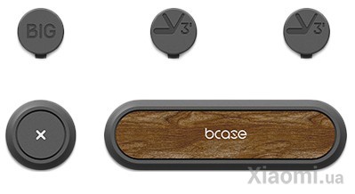 Держатель для проводов Xiaomi BCASE TUP2 Magnetic Absorption Cable Clip Dark Brown (YP3006721-DB)