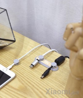 Держатель для проводов Xiaomi BCASE TUP2 Magnetic Absorption Cable Clip Light Brown (YP3006721-LB)