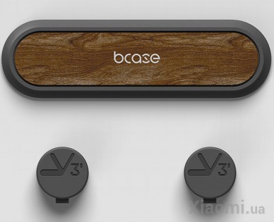 Держатель для проводов Xiaomi BCASE TUP2 Magnetic Absorption Cable Clip Dark Brown (YP3006721-DB)