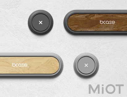 Тримач для дротів Xiaomi BCASE TUP2 Magnetic Cable Clip Dark Brown (YP3006721-DB)
