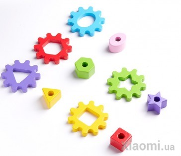 Деревянный Конструктор головоломка Xiaomi BEVA Educational Gear toy Butterfly