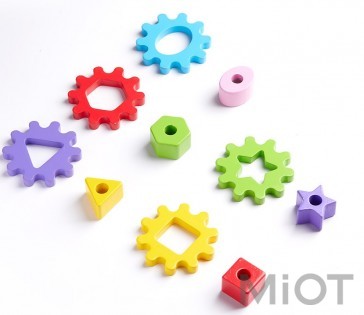 Дерев'яний Конструктор головоломка Xiaomi BEVA Educational Gear toy Butterfly