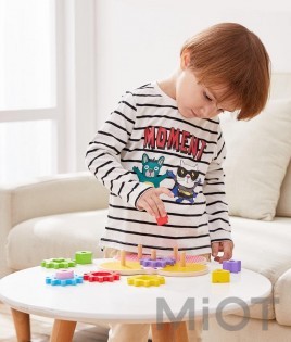 Дерев'яний Конструктор головоломка Xiaomi BEVA Educational Gear toy Butterfly