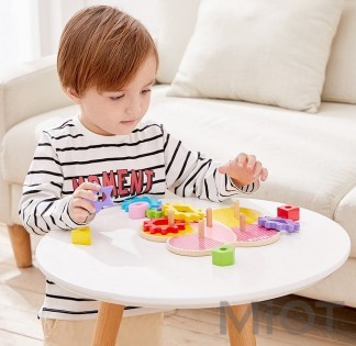 Дерев'яний Конструктор головоломка Xiaomi BEVA Educational Gear toy Butterfly