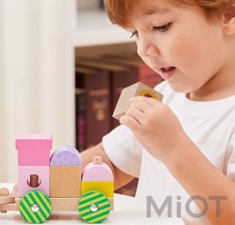 Дерев'яний паровозик Xiaomi BEVA MW-PZ003