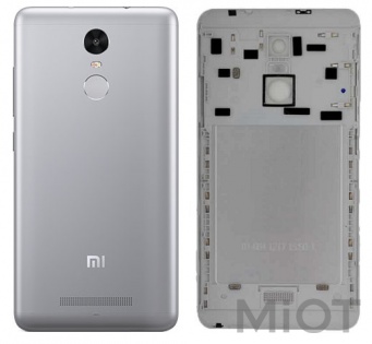 Задня частина для смартфонів Redmi Note 3 Pro Gray
