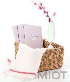 Маска відновлювальна для обличчя Xiaomi Beauty Cosme Peach Flower Facial Mask 6 шт.