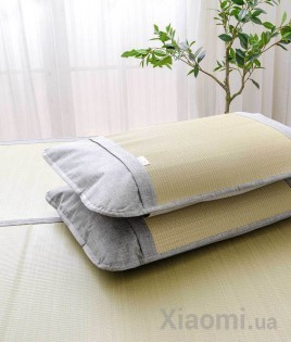 Комплект Xiaomi Bedding++ Наматрасник из натурального бамбука 180*200 + Наволочки 48*72