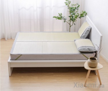 Комплект Xiaomi Bedding++ Наматрасник из натурального бамбука 180*200 + Наволочки 48*72