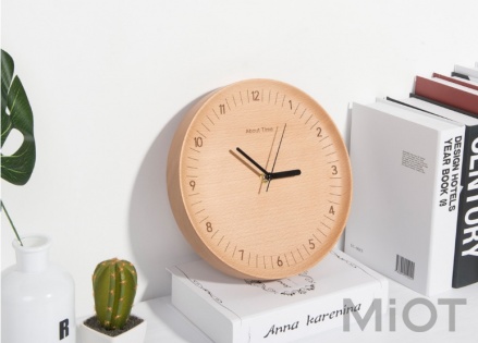 Годинник настінний Beladesign Digital Wall Clock From Wood