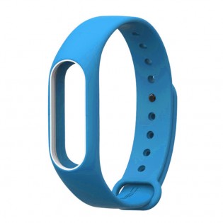 Ремінець для браслета Xiaomi Mi Band 2 Blue/White