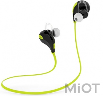 Навушники Xiaomi QCY QY7 Bluetooth Black-Green