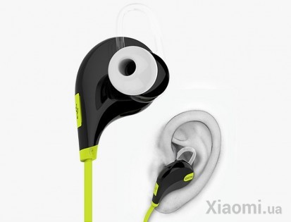 Наушники Xiaomi QCY QY7 Bluetooth Black-Green