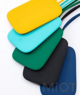 Бирка для валіз Xiaomi Bright Silicone Luggage tag Dark Blue (6970055349949)