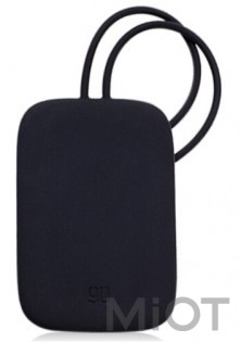 Бирка для валіз Xiaomi Bright Silicone Luggage tag Black (6970055346528)