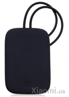 Бирка для чемоданов Xiaomi Bright Silicone Luggage tag Black (6970055346528)