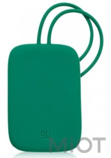 Бирка для валіз Xiaomi Bright Silicone Luggage tag Dark Green (6970055349932)