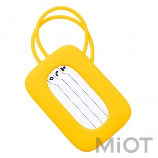 Бирка для валіз Xiaomi Bright Silicone Luggage tag Yellow (6970055349956)