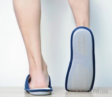 Тапочки комнатные Xiaomi Bu-Ye Cotton Home slippers Blue 42 size 270mm BY01812002
