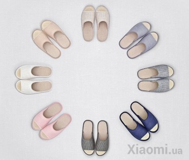 Тапочки комнатные Xiaomi Bu-Ye Cotton Home slippers Blue 42 size 270mm BY01812002