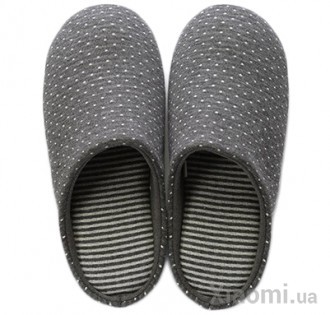 Тапочки комнатные Xiaomi Bu-Ye Cotton Home slippers Dark Grey M size BY01732001