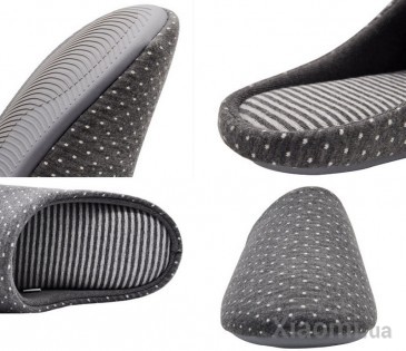Тапочки комнатные Xiaomi Bu-Ye Cotton Home slippers Dark Grey M size BY01732001