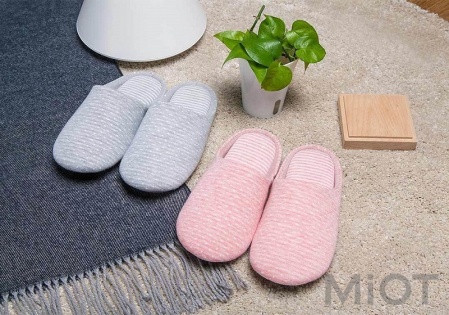 Тапочки кімнатні Xiaomi Bu-Ye Cotton Home slippers Pink L size BY01732001