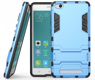 Чехол бампер к смартфонам Xiaomi Redmi 3 Anti-shock Blue