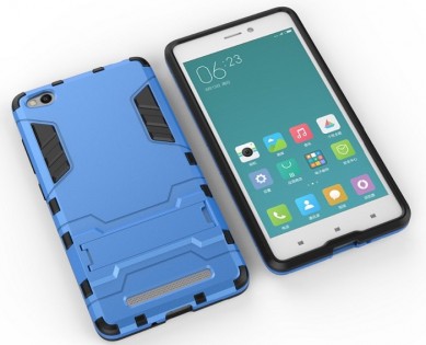 Чохол бампер до смартфонів Xiaomi Redmi 3 Anti-shock Blue
