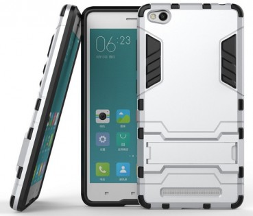 Чохол бампер до смартфонів Xiaomi Redmi 3 Anti-shock Silver