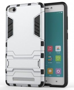 Чехол бампер для смартфонов Xiaomi Redmi 3 Anti-shock Silver