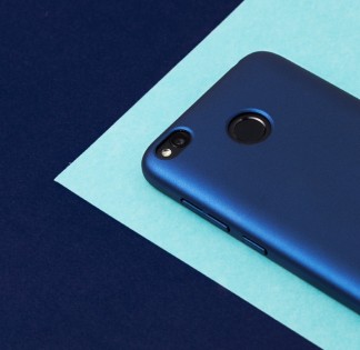 Чехол бампер Xiaomi Redmi 4X Blue ORIGINAL 1170500025