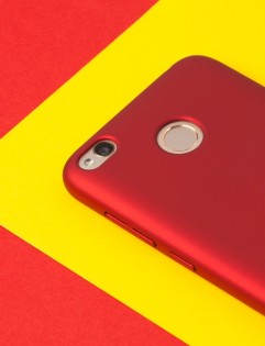 Чохол бампер до смартфонів Xiaomi Redmi 4X Red ORIGINAL 1170500026