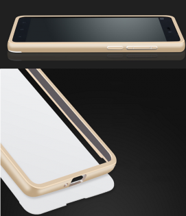 Чохол бампер до смартфонів Xiaomi Mi4i/с Gold Ліцензія