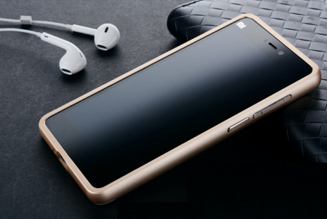 Чохол бампер до смартфонів Xiaomi Mi4i/с Gold Ліцензія