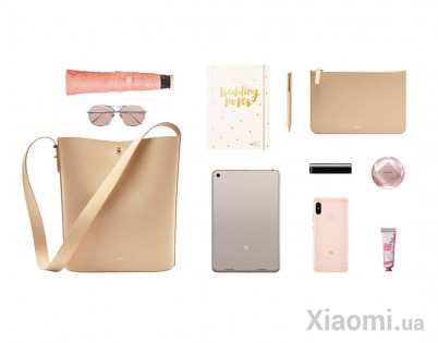 Сумка женская Xiaomi CARRY'O Light luxury leather bucket bag Blue