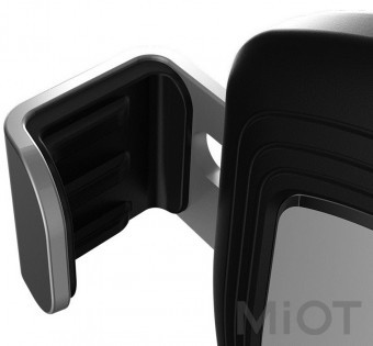 Автомобільне кріплення Xiaomi COOWOO Gravity induction car phone holder T100 Silver