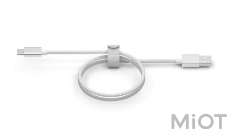 Кабель Xiaomi Type-C Fast Charger cable 60 cm Silver (XMSJX11QM)