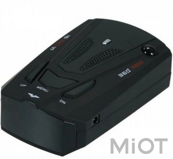 Автомобільний радар-детектор V7 360 Xiaomi Degrees Car Radar Detector Blue