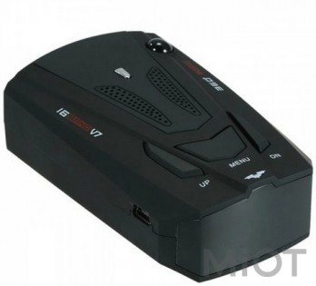 Автомобільний радар-детектор V7 360 Xiaomi Degrees Car Radar Detector Blue