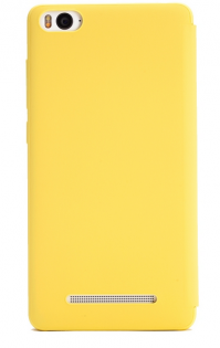 Чехол книжка для смартфонов Xiaomi Mi4i/с Yellow
